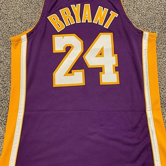 Kobe Bryant NBA JERSEY L.A. Lakers 2008-09 season, purple SZ. XL(48) - Picture 4 of 7